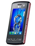 Best available price of LG KB775 Scarlet in Metc